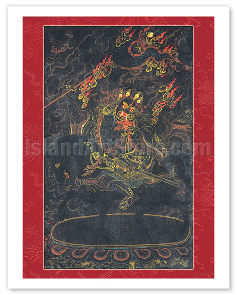 Begtse Chen (Chamsing) - Dharma Protector of the Dalai Lamas