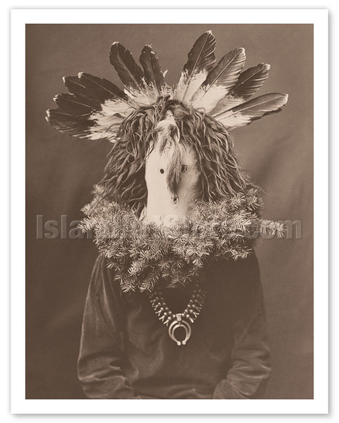 Navajo House God (Haschogan) - The Yebichai Hunchback - c. 1904