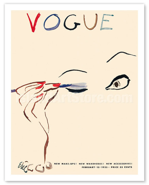 Fashion Magazine - February 15, 1935 - Poster by Carl Erickson