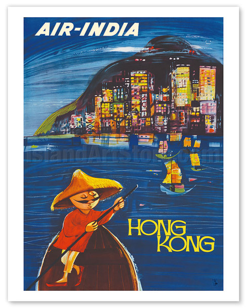 Hong Kong Maharaja - Air India - c. 1950's