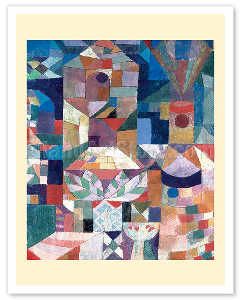 Castle Garden (Burggarten) - Cubist Art - c. 1919 - Poster by Paul Klee
