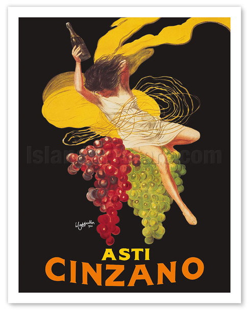 Asti Cinzano - Asti Spumante - Italian Sparkling White Wine - c. 1910 - Poster by Leonetto Cappiello