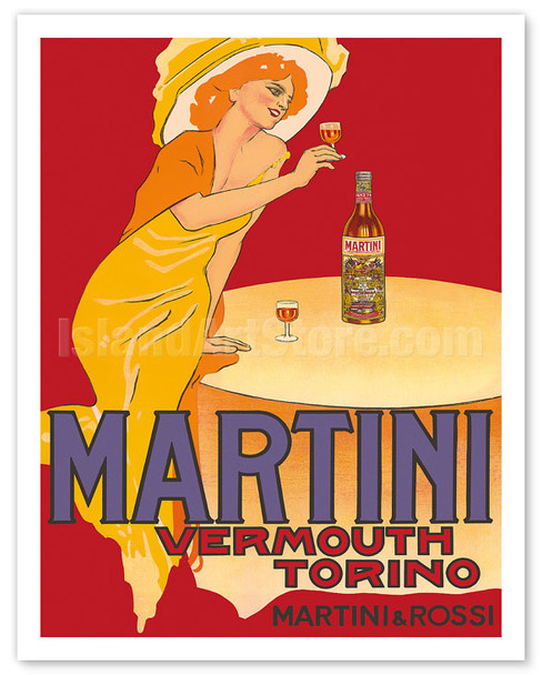 Martini Vermouth - Martini & Rossi - Turin (Torino), Italy - c. 1910 - Poster by Marcello Dudovich
