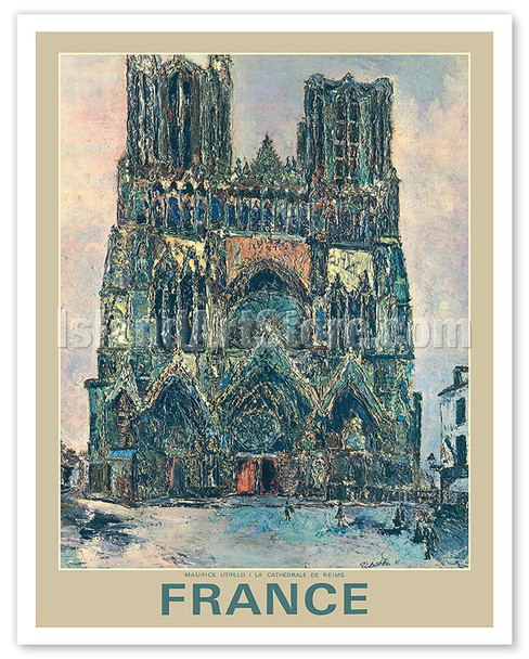 France - Cathedral of Our Lady of Reims (La Cathedral De Reims) - c. 1910's