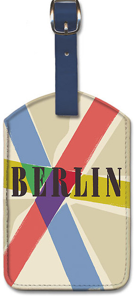 Berlin, Germany by Richard Blank - Leatherette Luggage Tag