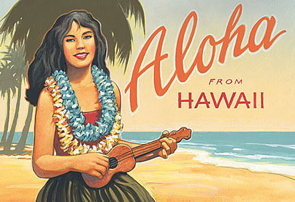 Aloha from Hawaii - Magnet