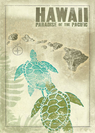 Hawaii Paradise by Wade Koniakowsky - Hawaiian Magnet