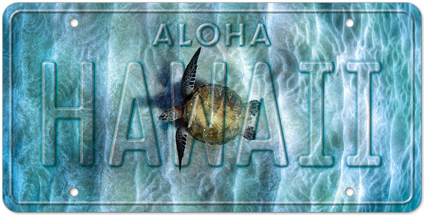 Honu Infinity - Hawaiian License Plate Honu Infinity - Hawaiian License Plate