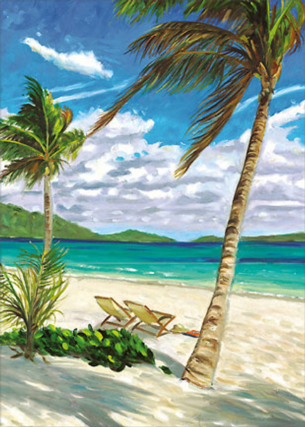 Paradise For Two - Hawaiian Everyday Blank Greeting Card Paradise For Two - Hawaiian Everyday Blank Greeting Card