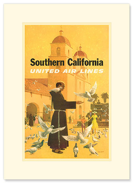 Southern California - Premium Vintage Collectible Greeting Card Southern California - Premium Vintage Collectible Greeting Card