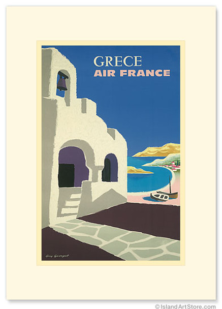 Aviation: Grece - Greece - Premium Vintage Collectible Greeting Card Aviation: Grece - Greece - Premium Vintage Collectible Greeting Card