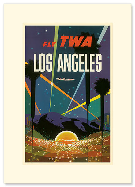 LA Hollywood Bowl - Premium Vintage Collectible Greeting Card LA Hollywood Bowl - Premium Vintage Collectible Greeting Card
