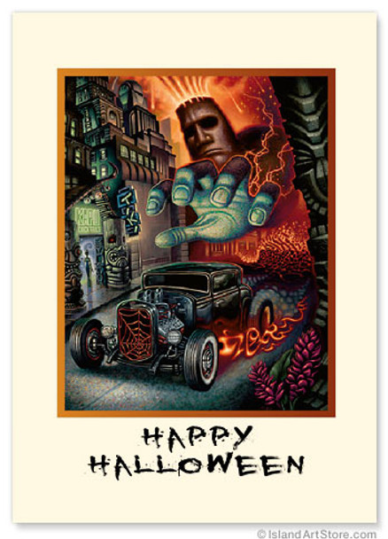 Faster than Disaster - Halloween Greeting Card Faster than Disaster - Halloween Greeting Card