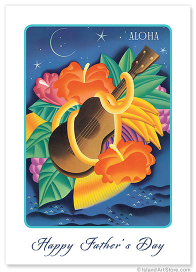 Essence of Aloha by Frank Macintosh - Collectors Edition - Father's Day Card