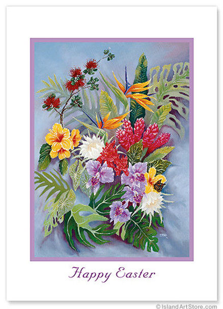 Island Floral - Collectors Edition - Easter Card Island Floral - Collectors Edition - Easter Card