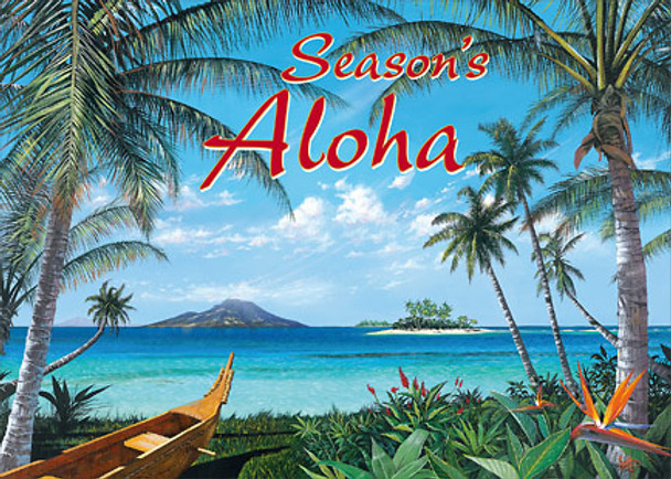 Tropic Travels - Holiday Greeting Card Tropic Travels - Holiday Greeting Card