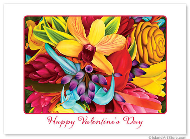 Floral Explosion - Collectors Edition - Valentine's Card Floral Explosion - Collectors Edition - Valentine's Card