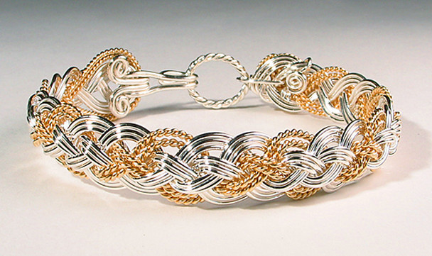 Half Round Rope - Half Round Sinnet Bracelet - by Varsha Titus Half Round Rope - Half Round Sinnet Bracelet - by Varsha Titus