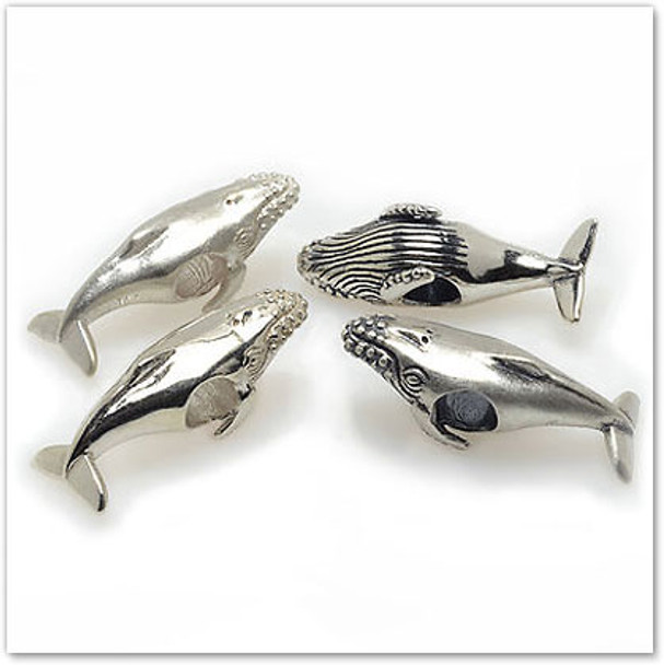 Humpback Whale - Silver Charm - Hawaiian Charm Humpback Whale - Silver Charm - Hawaiian Charm