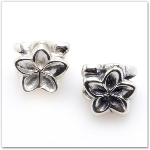 Plumeria - Silver Charm - Hawaiian Charm Plumeria - Silver Charm - Hawaiian Charm