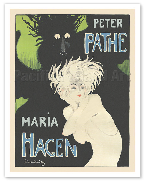 Peter Pathe and Maria Hagen in Light and Shadows Ballet - c. 1918