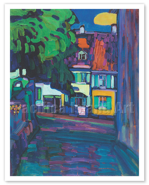 Houses in Murnau on the Obermarkt - c. 1908