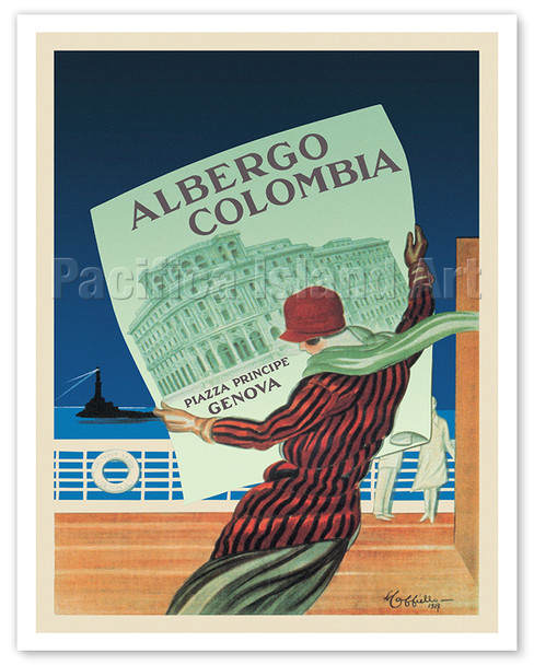 Albergo Colombia Inn - c. 1927