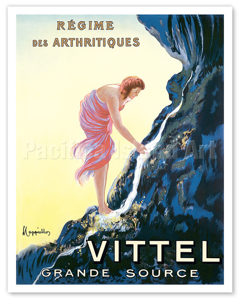 Vittel Grande Source Spring Water - Arthitic Diet (Régime des Arthitiques) - c. 1911