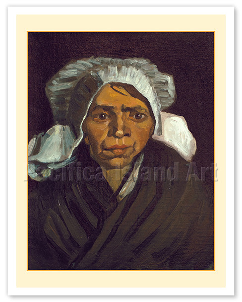 Head of a Peasant Woman (Gordina de Groot) - c. 1884