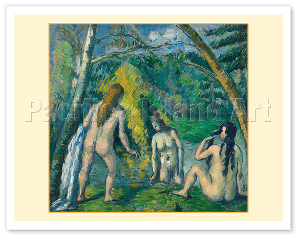 Three Bathers (Trois Baigneuses) - c. 1879
