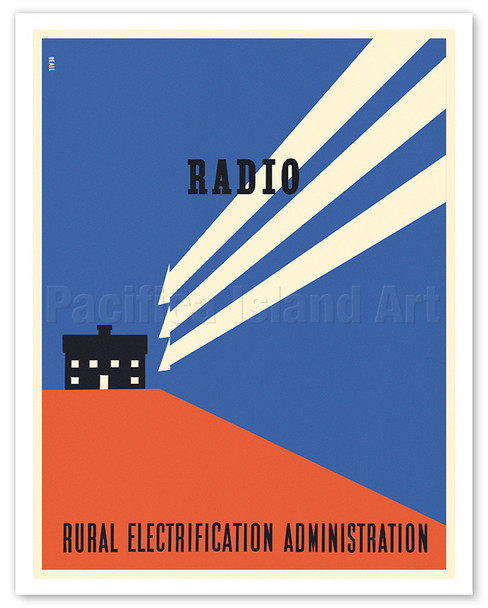 Radio - Rural Electrification Administration - c. 1937