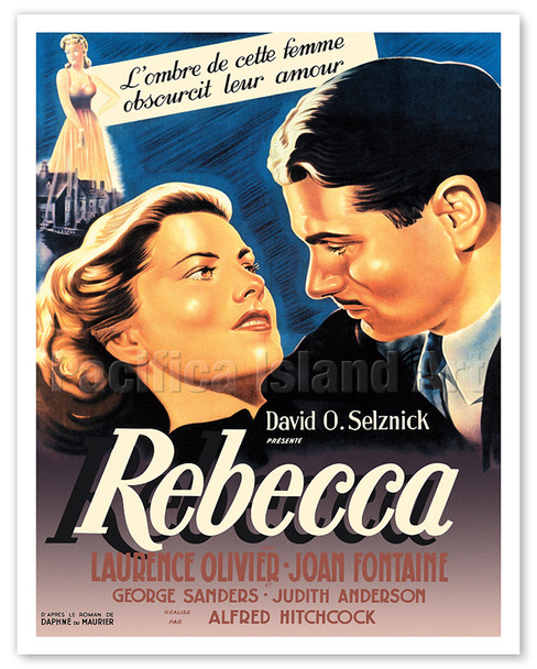 David O.Selznick’s Rebecca - starring Laurence Olivier, Joan Fontaine - c. 1940
