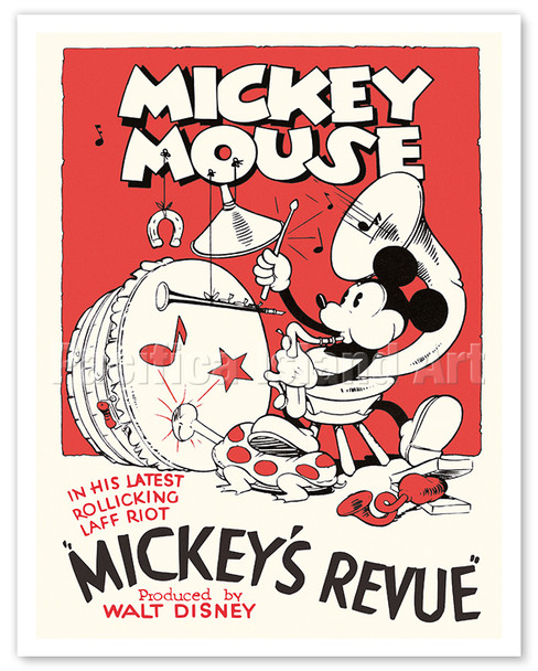 Mickey Mouse in Mickey’s Revue - c. 1932