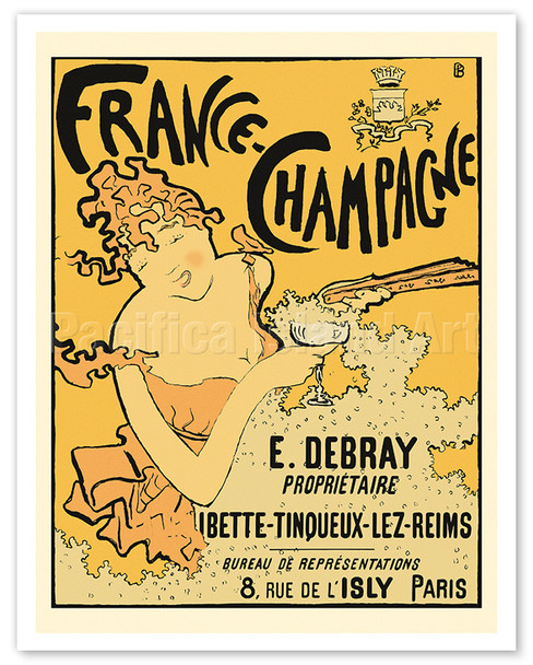 France-Champagne - c. 1891