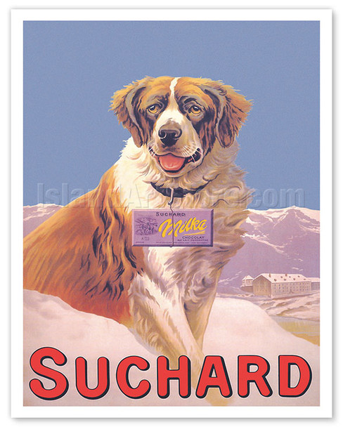 Milka Suchard Chocolate - c. 1900 - Poster by Noel Husson