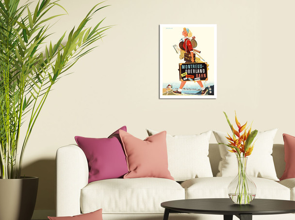 Montreux Oberland Bahn - Switzerland - Bernese Oberland Railway - Swiss Girl Montreux Oberland Bahn - Switzerland - Bernese Oberland Railway - Swiss Girl