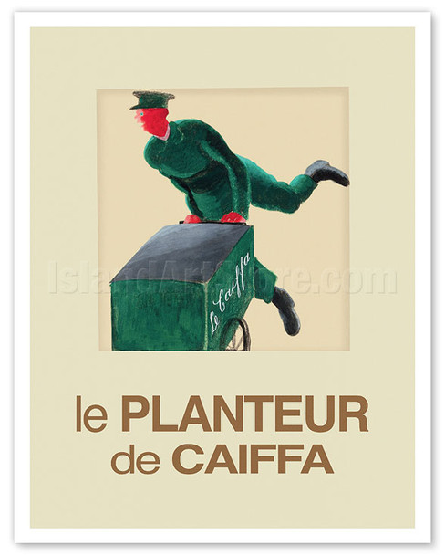 Caiffa Brand Coffee Peddlers (Le Planteur de Caiffa) - c. 1925 - Poster by Leonetto Cappiello