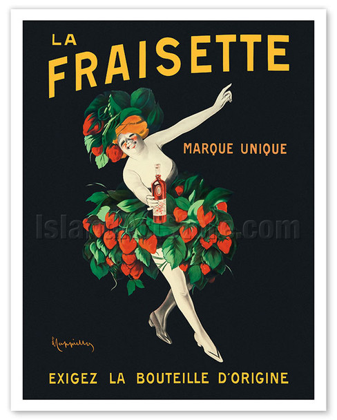 La Fraisette Strawberry Liqueur - c. 1909 - Poster by Leonetto Cappiello