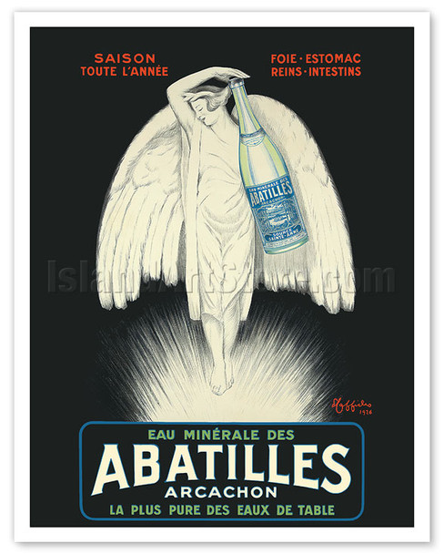 Abatilles Mineral Water (Eau Minérale des Abatilles) - c. 1926 - Poster by Leonetto Cappiello