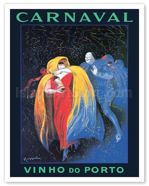 Carnaval Port Wine (Vinho Do Porto) Portugal - c. 1911