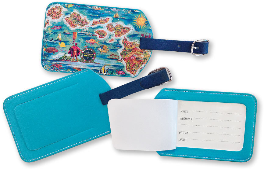 Leatherette Luggage Tags
