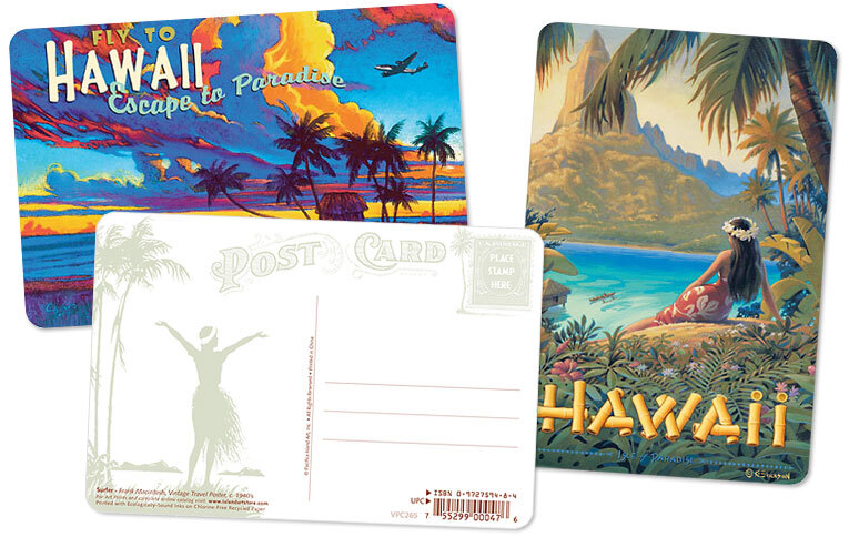 Greeting Cards & Postcards - Vintage Postcards - Pacifica Island Art