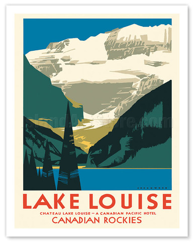 Who doesn't like a great painting of Lake Louise? This 12