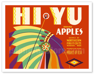 Hiyu Brand Apples - Northern Fruit Co. Inc - Wenatchee, Washington