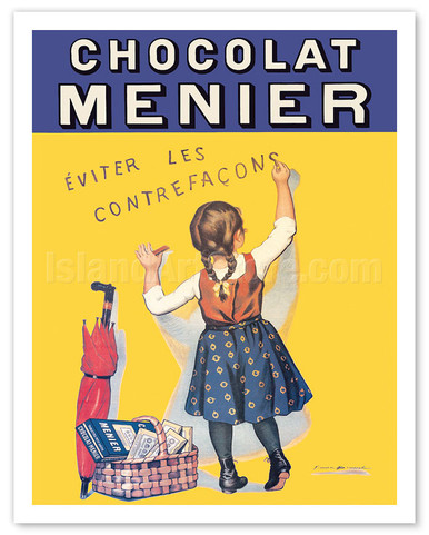 Chocolat Menier - Éviter Les Contrefaçons (Beware of Imitation