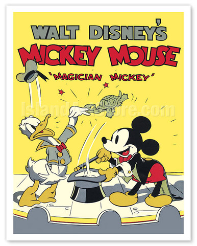 Magician Mickey - Starring Mickey Mouse & Donald Duck - c. 1937
