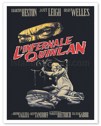 Jovial Evil サインド　英語 Touch Of Evil (L'infernale Quinlan) - with Charlton Heston, Janet