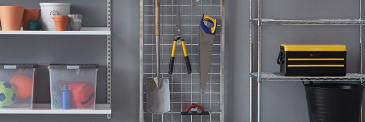 Grid Mesh Shelving