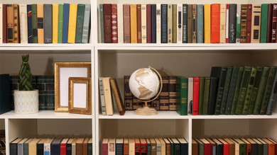 7 Creative Ways To Style Your Bookshelf