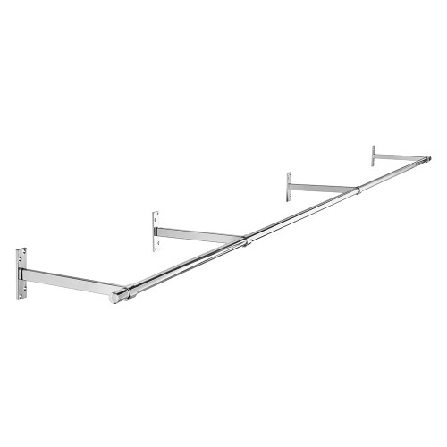 Walli Mounted Clothes Rail - 3 m for the Utility Room